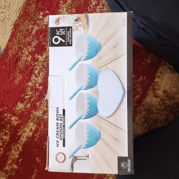 NEW Ice Cream maker & bowl spoon set - Picture 5 of 6